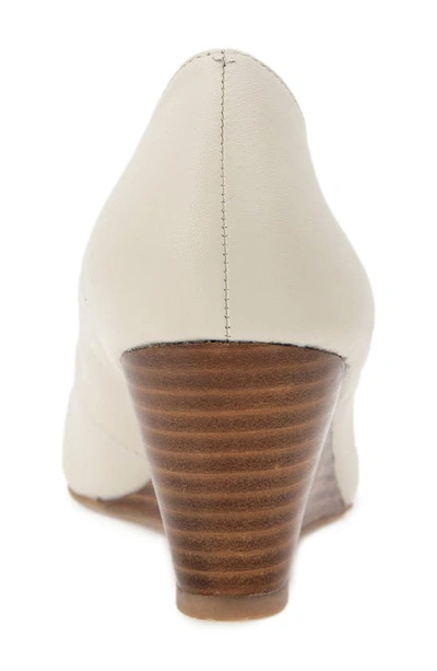 Shop Andre Assous Khloe Featherweight Wedge Pump In Linen