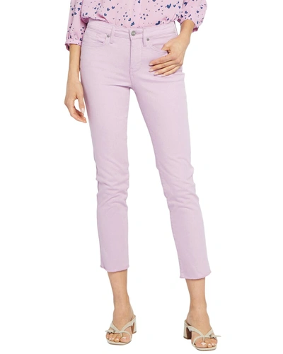 Shop Nydj Petite Sheri Mauve Mist Ankle Crop Jean In Purple