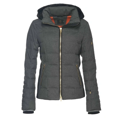 Shop Bogner Uma-d Ski Jacket In Dark Grey