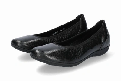 Shop Mephisto Women's Emilie Flats Shoe In Black
