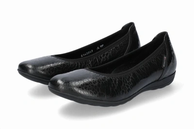 Mephisto Women's Emilie Flats Shoe In Black In Black