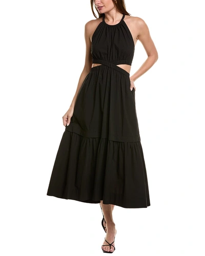 Shop A.l.c A. L.c. Whitney Midi Dress In Black