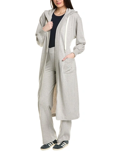 Shop Grey State Reading Robe In Grey
