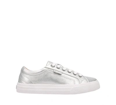 Shop Taos Women's Plim Soul Lux Sneaker In Silver