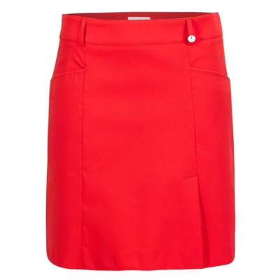 Golfino The Sandra Medium Skort In Red In Red