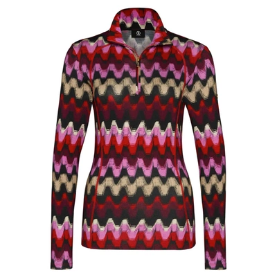 Bogner Madita Top In Hot Red In Red