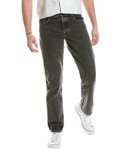 Shop Helmut Lang 98 Classic Washed Charcoal Jean In Grey