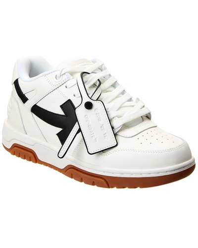 Shop Off-white Out Of Office Leather Sneaker In White