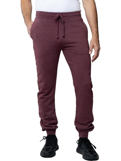 Shop Lazer Mens Fleece Comfy Jogger Pants In Multi