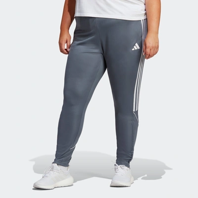 Shop Adidas Originals Women's Adidas Tiro 23 League Pants (plus Size) In Grey