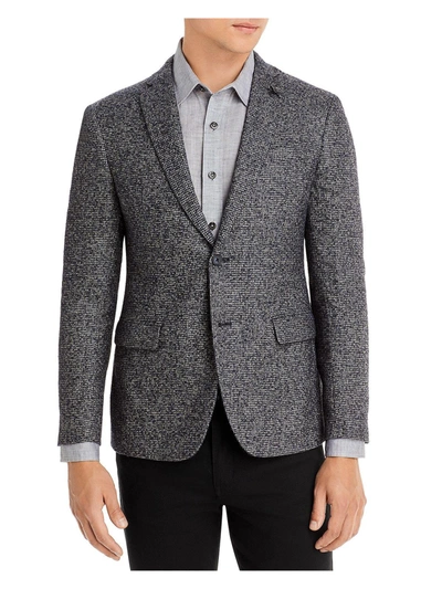 Shop John Varvatos Mens Boucle Houndstooth Sportcoat In Grey