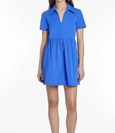 Shop Amanda Uprichard Althea Dress In Royal Blue