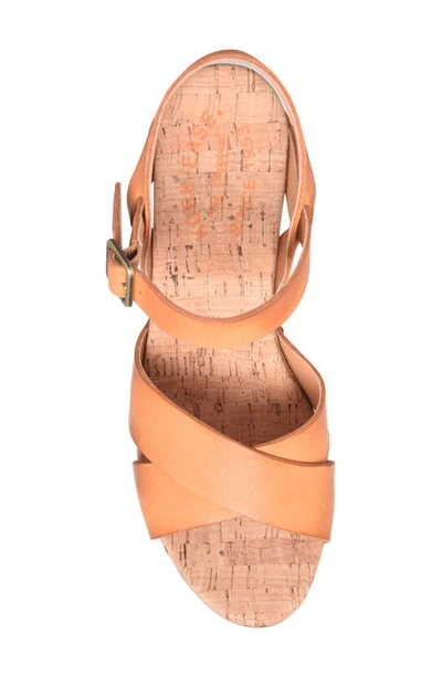Kork-ease Drew Platform Sandal In Light Orange