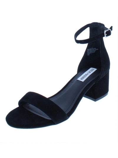 Shop Steve Madden Irenee Womens Ankle Strap Dress Sandals In Black