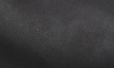 Shop Andre Assous André Assous Dainty Leather Espadrille Wedge Sandal In Black
