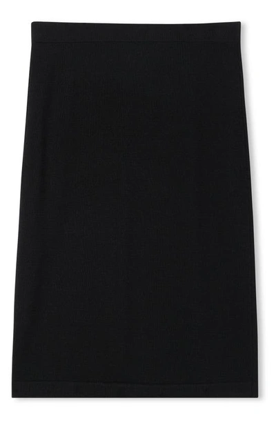 St John St. John Collection Santiago Sweater Knit Skirt In Black