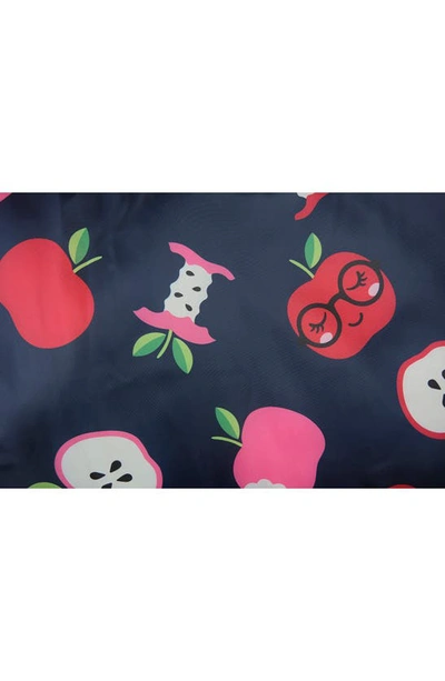 Mimish Kids' Sleep-n-pack Apple Picking Sleeping Bag Backpack In Multi