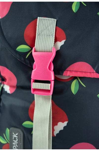 Mimish Kids' Sleep-n-pack Apple Picking Sleeping Bag Backpack In Multi