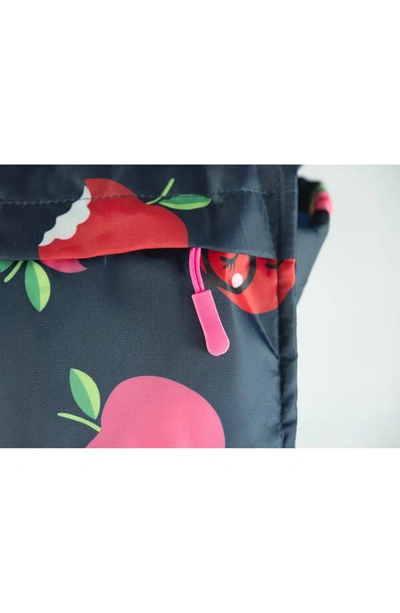 Mimish Kids' Sleep-n-pack Apple Picking Sleeping Bag Backpack In Multi