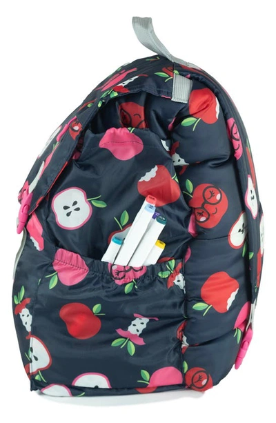 Mimish Kids' Sleep-n-pack Apple Picking Sleeping Bag Backpack In Multi