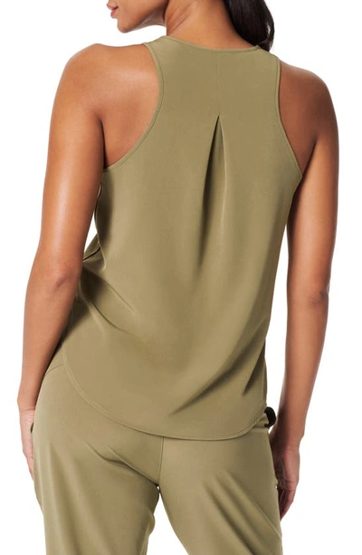 Shop Spanx Out Of Office Tank In Tuscan Olive
