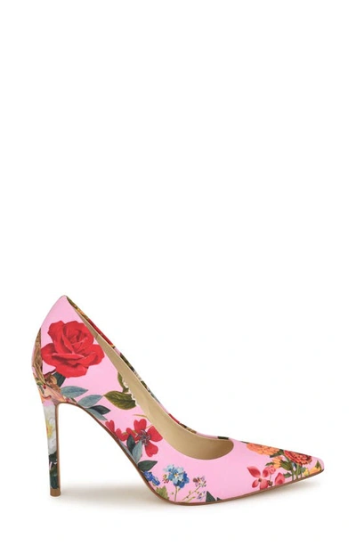 Nine West Fresh Pointed Toe Pump In Light Pink
