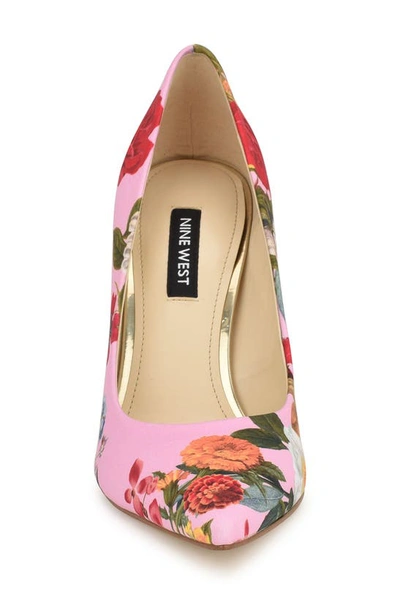 Nine West Fresh Pointed Toe Pump In Light Pink
