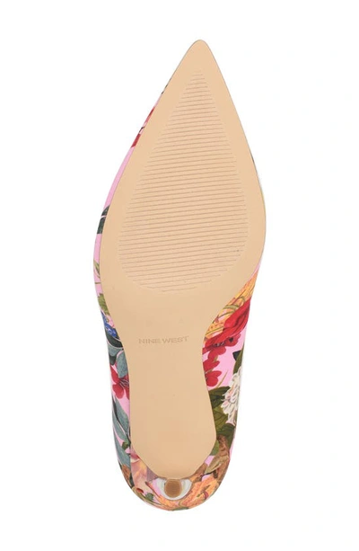 Nine West Fresh Pointed Toe Pump In Light Pink