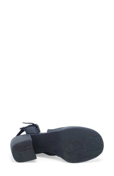 Shop As98 Aston Ankle Strap Sandal In Black