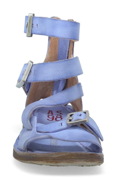 Shop As98 A.s.98 Reynolds Ankle Strap Sandal In Periwinkle