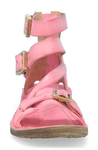 Shop As98 Reynolds Ankle Strap Sandal In Pink