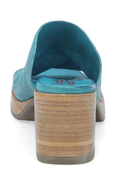 Shop As98 Audien Slide Sandal In Emerald