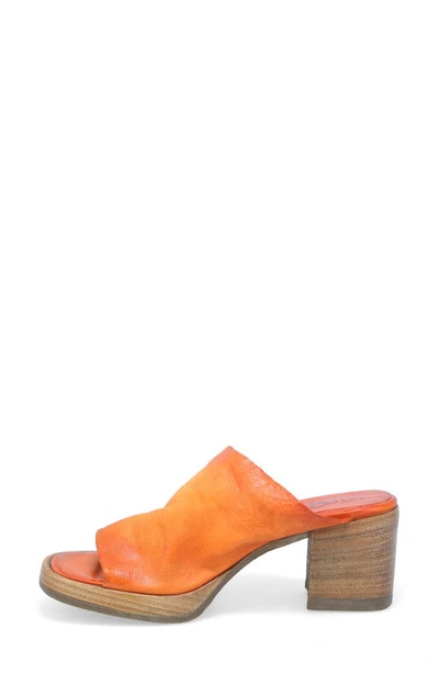 Shop As98 Audien Slide Sandal In Orange