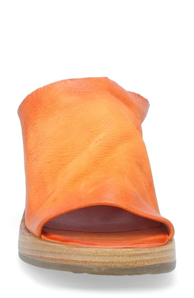 Shop As98 Audien Slide Sandal In Orange