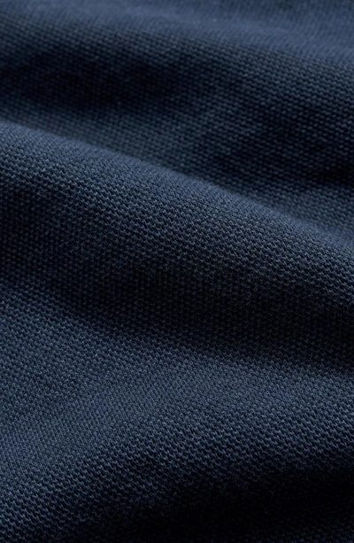Billy Reid Cullman Half Zip In Navy