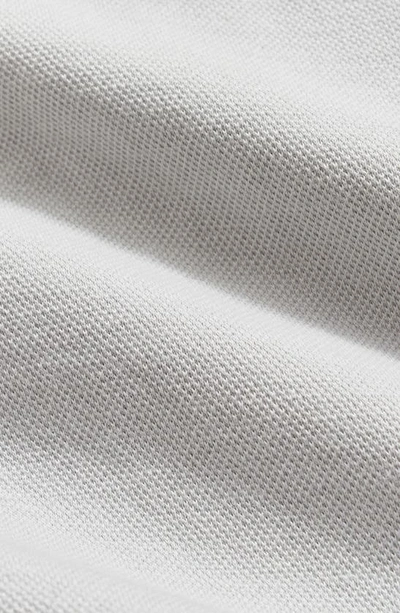 Billy Reid Cullman Half Zip In Silver