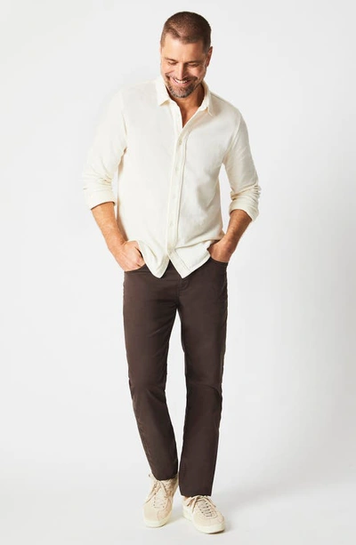 Shop Billy Reid Yellowhammer Cotton & Linen Knit Button-up Shirt In Tinted White