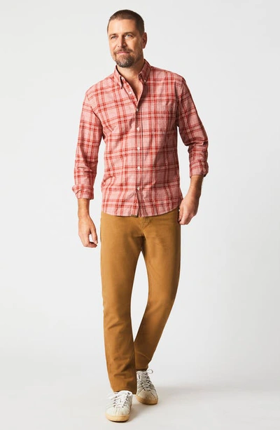 Shop Billy Reid Tuscumbia Button-down Shirt In Toolbox Red