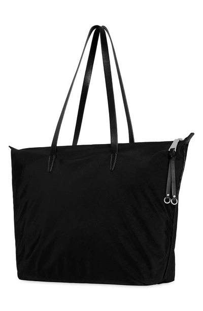 Rebecca Minkoff Nolita Zip Nylon Tote Bag In Black
