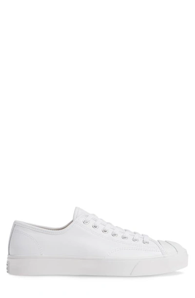 Shop Converse Jack Purcell Ox Low Top Sneaker In White Leather