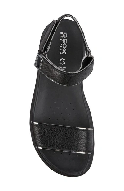 Shop Geox Xand Sandal In Black