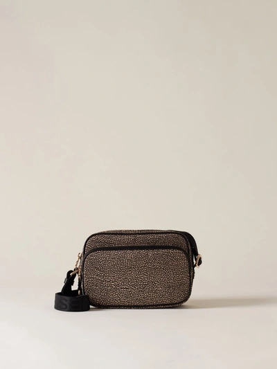 Shop Borbonese Borsa Camera Case Bags In X11 Op Naturale/nero