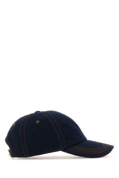 Shop Burberry Hats And Headbands In Indigopillar