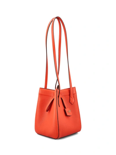 Shop Fendi Handbags In Lava+os