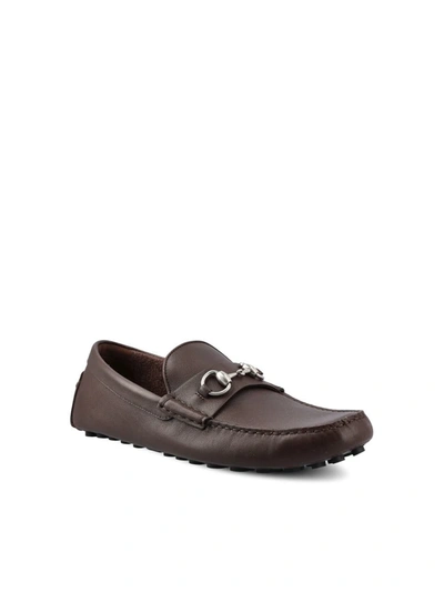 Shop Gucci Low Shoes In Cocoa