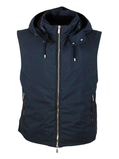 Moorer Jacket In Blue