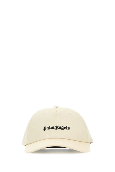 Shop Palm Angels Hats In Offwhite