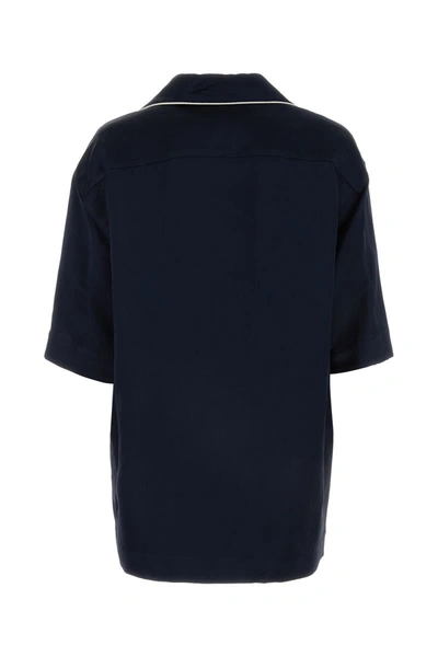 Palm Angels Short-sleeved Pajama In 蓝色的