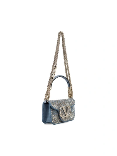 Shop Valentino Garavani Handbags In Cr.sil.sh-cr.gold.sh/cry-met.s