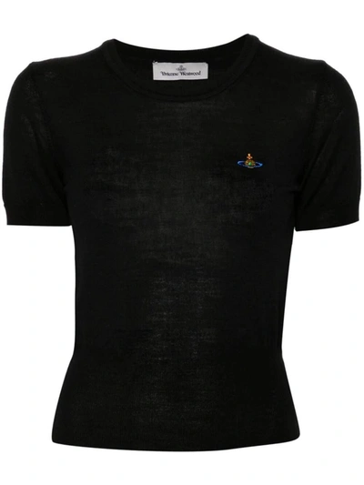 Shop Vivienne Westwood Top Bea Clothing In Black